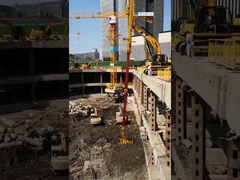 แขนกล้องโทรทรรศน์ของเครื่องขุดด้วยถังกระปุกจากเครื่องจักรไฮเดย์